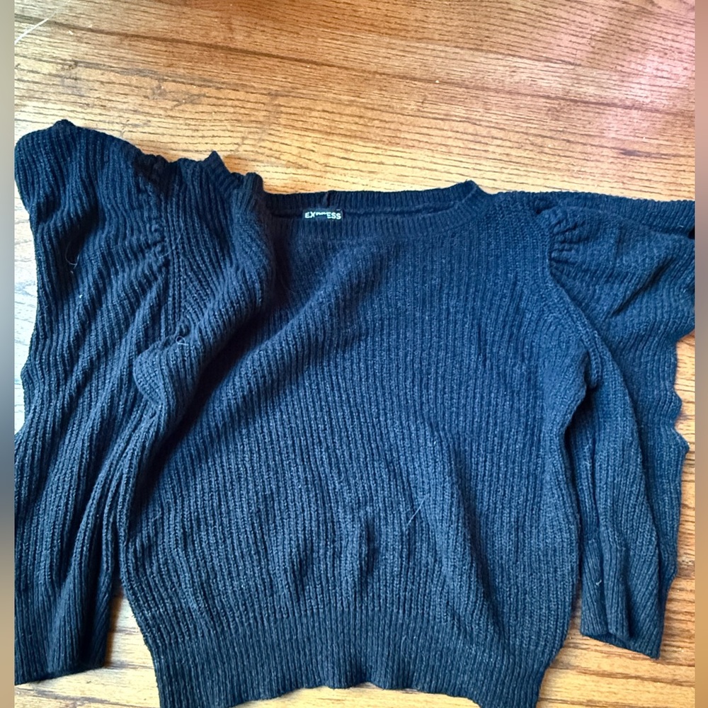 Black sweater
